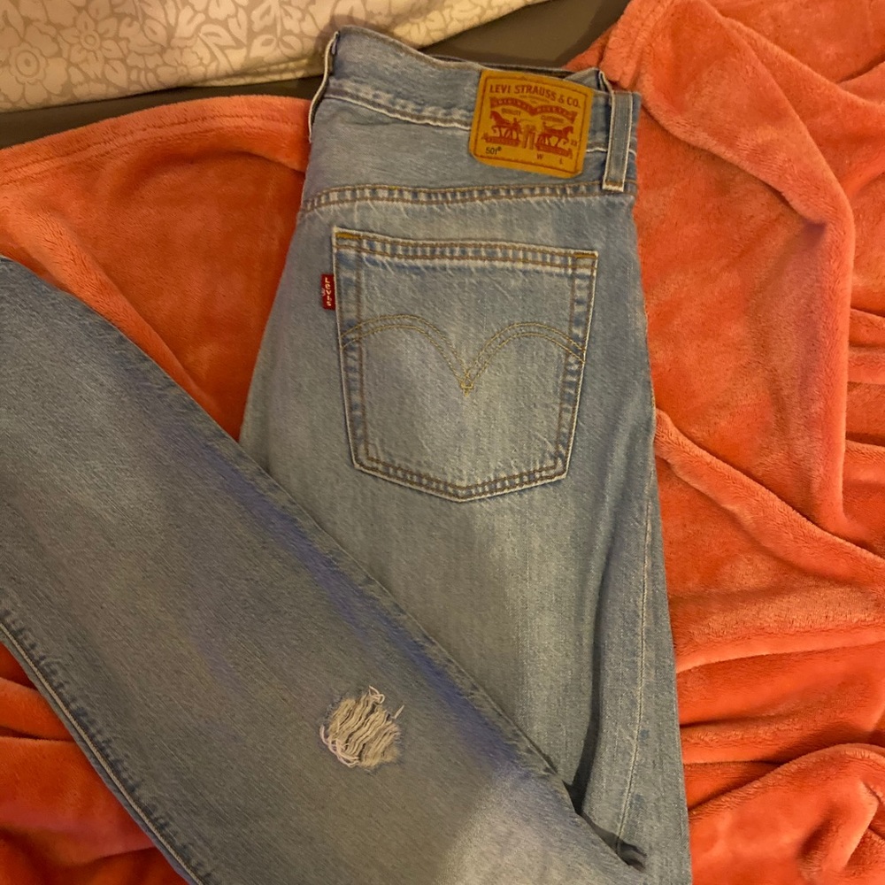 Levi’s 501° mom jeans high rise
